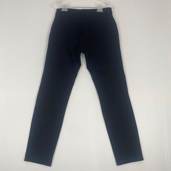 Calvin Klein Womens Pants Size 8 Jegging Black Mid-Rise Soft Stretchy Trouser - Picture 3 of 15